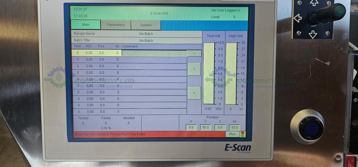  for parts or not working PTI E-Scan P655 MicroCurrent HVLD High Voltage Leak Detection