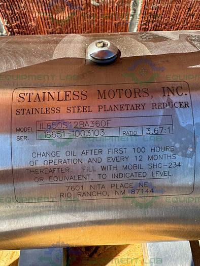 Stainless Motors  PE2C010N04B1TG Stainless Steel 1 HP Washdown Duty Motor