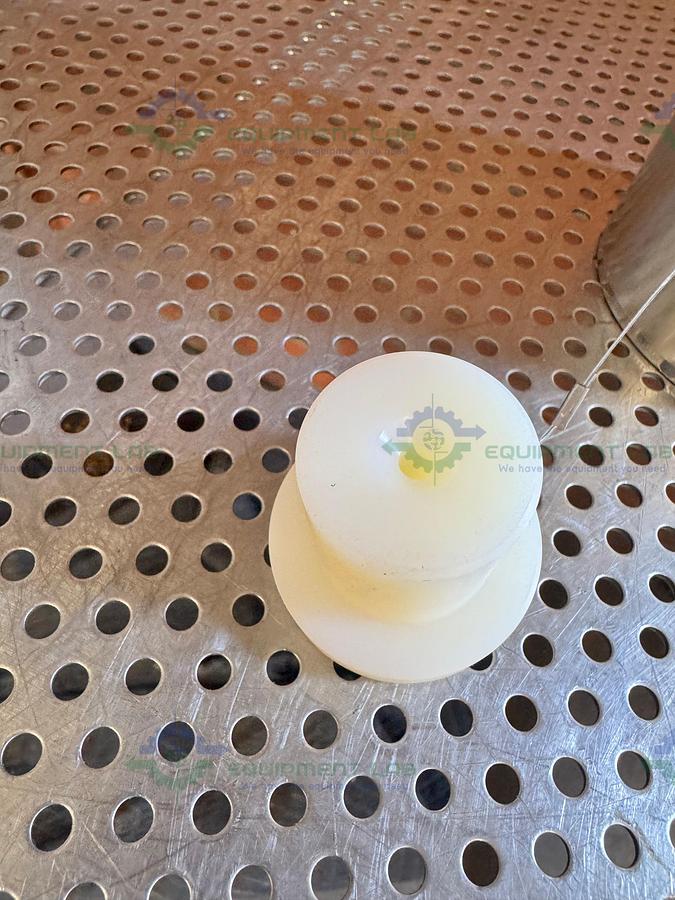 Used Ancorp VSCI-800-QF25 In Line Liquid Nitrogen Cold Trap 0.8 L w/ QF25 Fitting