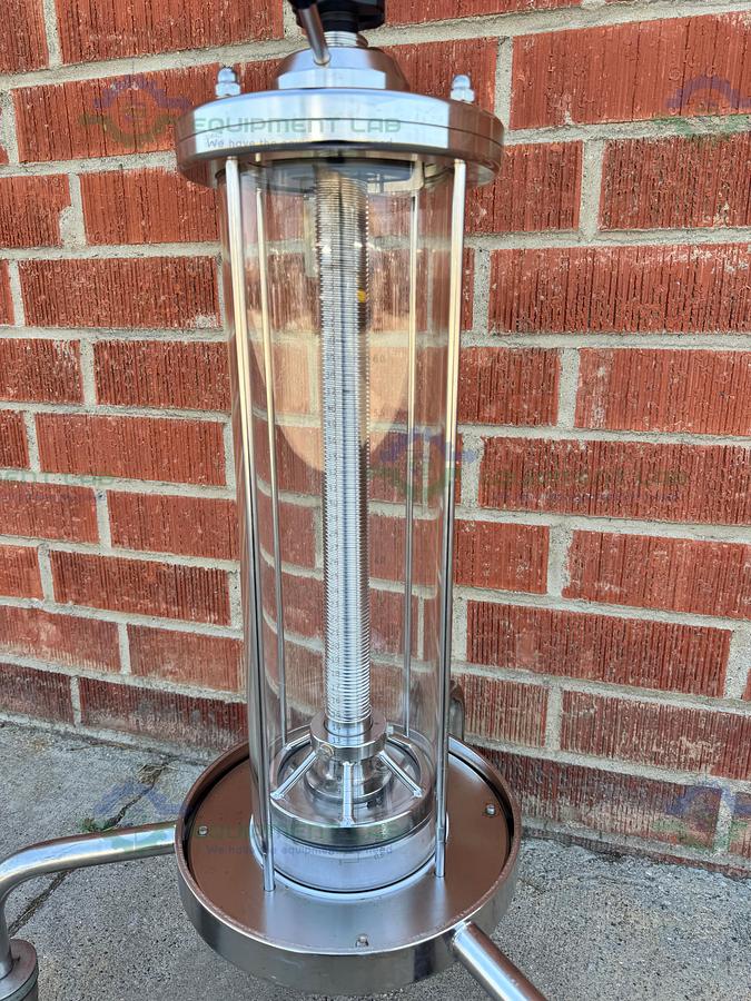Used Cytiva / GE / Pharmacia BPG / Duran 140 / 500 Chromatography Column