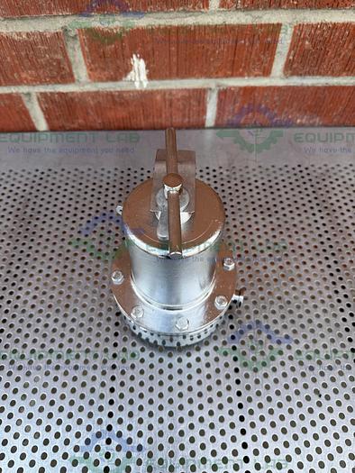 Used SteriFlow 96 Manual Low to High Flow Sanitary Back Pressure Regulator 3/4"