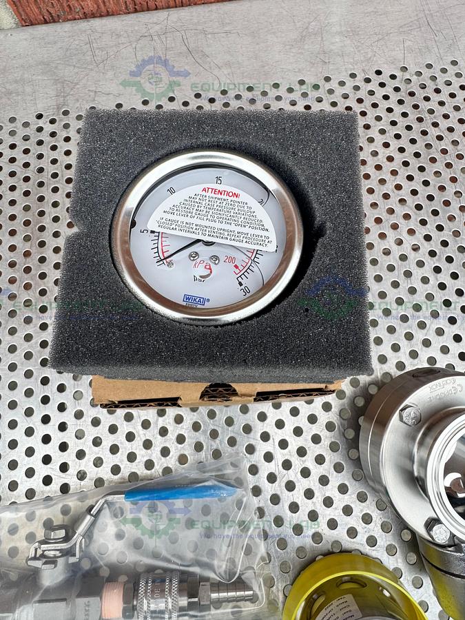 DME 1000 Gallon Stainless Steel Jacketed Vessel / Holding Tank