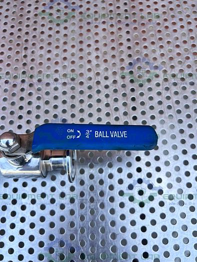 Used Unbranded  3/4" Stainless Steel Ball Valve