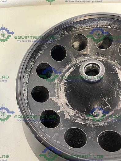 Used Beckman  JA-12 Fixed-Angle Aluminum Rotor- 12 x 50 mL, 12,000 rpm w/ damaged pins