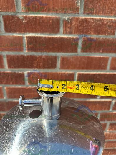 Used Millipore Stainless Steel Cartridge Filter Housing 8" Diameter x 31" Height