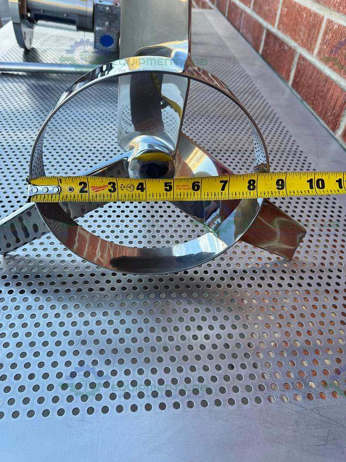 Lightnin / SPX SR3S50 Reactor Mixer 11" Flange Fitting w/ .5 HP Motor, Impeller