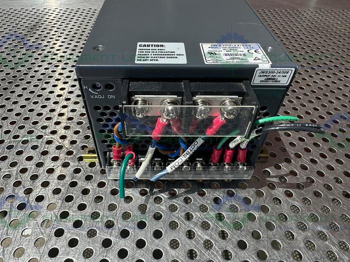 Used Densei Lambda JWS300-24/508 Power Supply 24V, 100-240 VAC, 4.4A