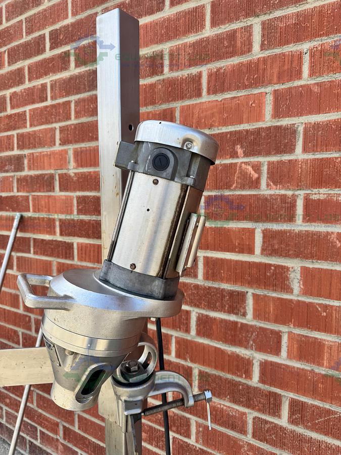 Used Sharpe Mixers SSG-050SCR Portable Mixer w/ VFD, 1/2 HP Motor, Two Impellers