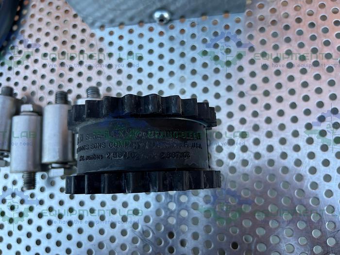 Used Stainless Motors  PG2G14N04B1TG3 Washdown Duty Motor w/ Spiral Bevel Reducer 3PH