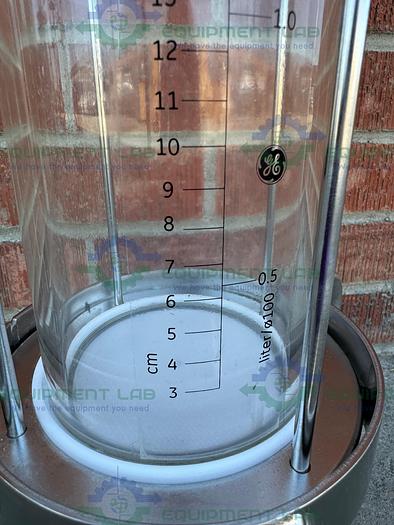 Used Cytiva / GE / Pharmacia BPG 100 / 500 Chromatography Column 4L