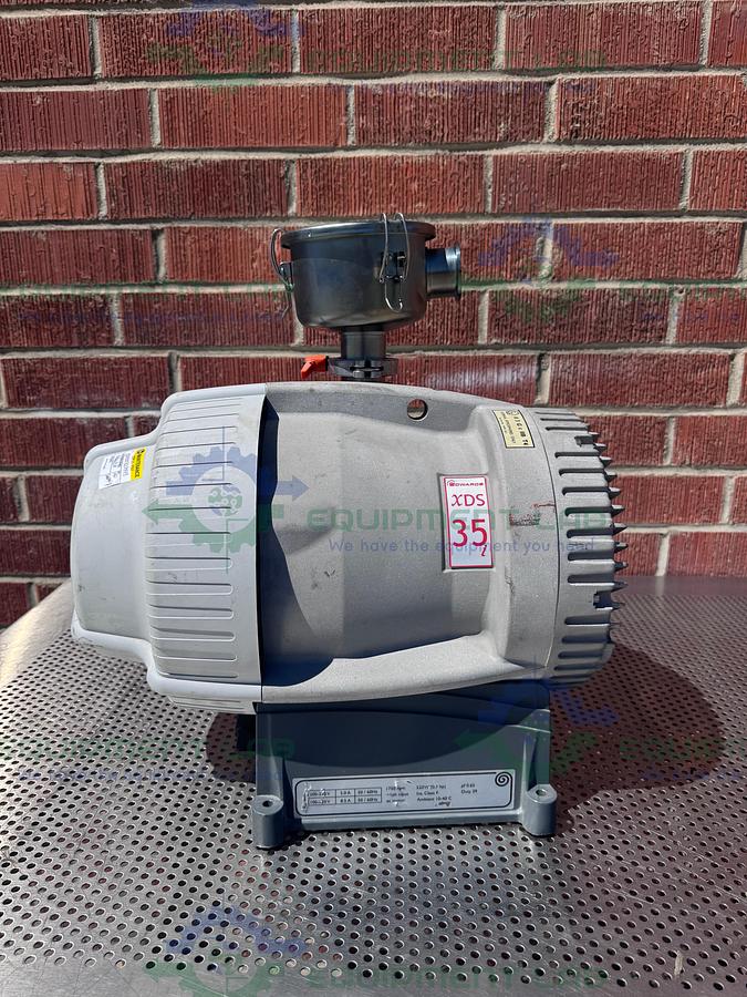 Used Boc Edwards  XDS 35i Dry Scroll Vacuum Pump 100-240V w/ Varian Hepa Filter