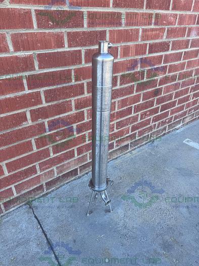 Used Allegheny Bradford F-777401 Stainless Steel Cartridge Filter Housing