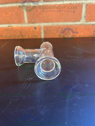 Used Buchi AG Borosilicatglas 3.3  Katalog 8801 Tee Fitting 31mm x 50mm x 50mm