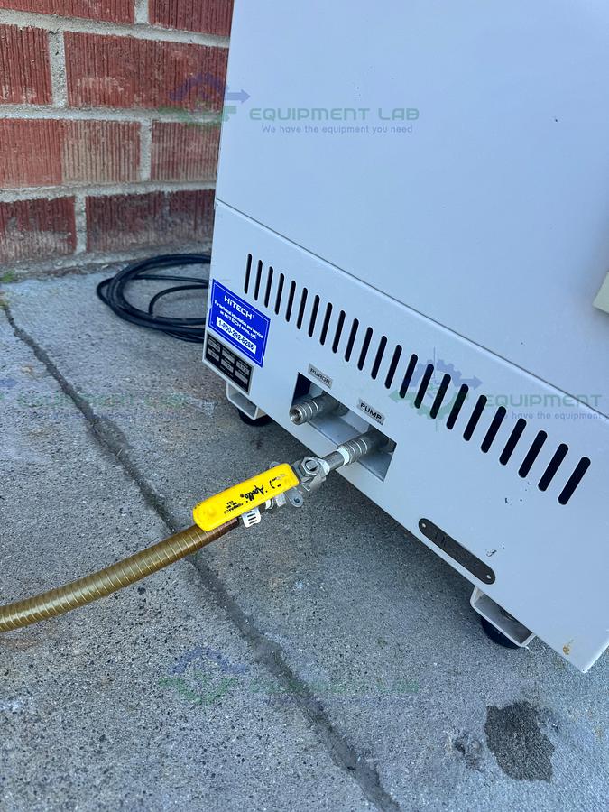 Used Yamato DP32 Vacuum Oven 250°C, 1 Cu. Ft. w/ KNF UN820.3FTP IP44 Diaphragm Pump