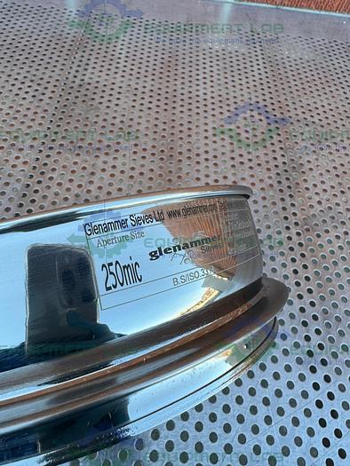 Used Glenammer  200SBW250 Stainless Steel 200 mm Diameter 250 Mic Shieve