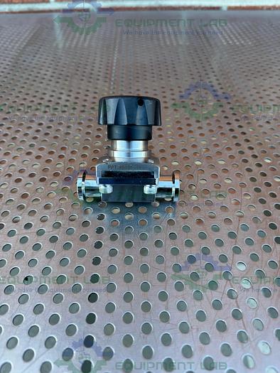 Used Aqua Seal 6155535 Diaphragm Valve w/ 3/4" Sanitary Fitting