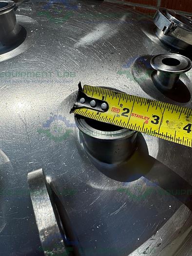 Used DCI 400 Liter Stainless Steel Jacketed Reactor Mixing Tank  45 PSI