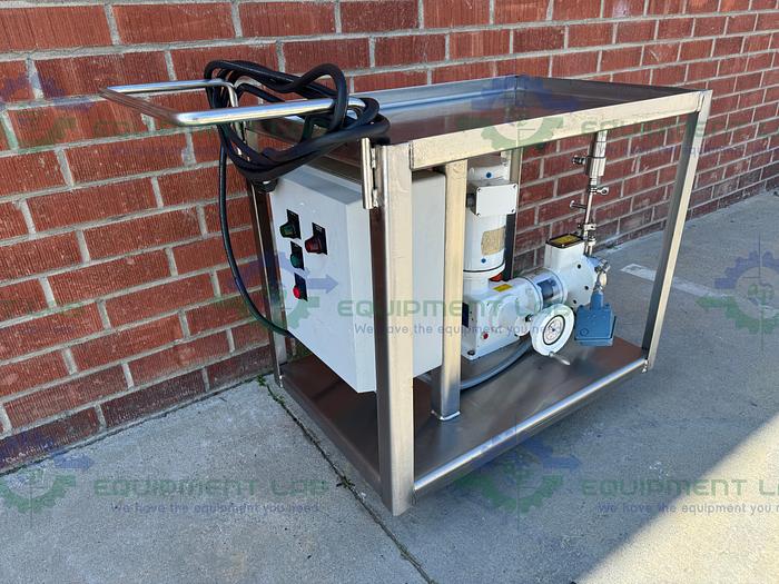 Used Bran + Luebbe N-K31 Metering Pump w/ Controller, Baldor 1.5 HP Motor