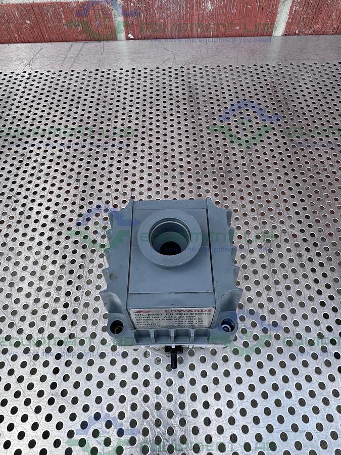 Used Edwards EMF10 Oil Mist Filter Exhaust for Vacuum Pumps