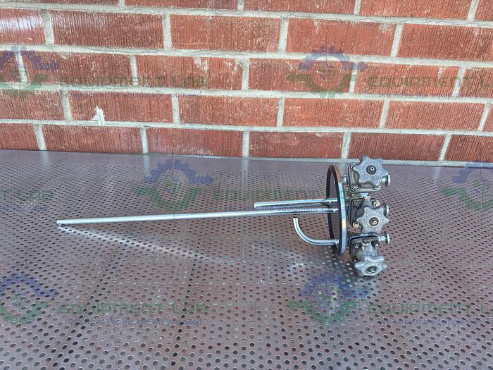 Used Alloy Products 10 Liter Stainless Steel Process / Pressure Vessel 40 PSI