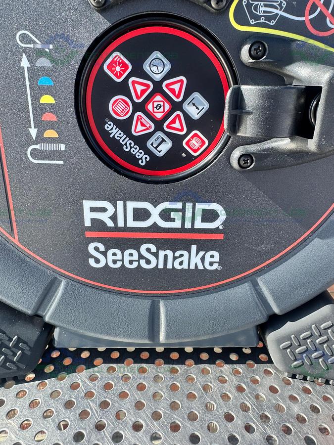 Used Ridgid SeeSnake MicroReel CA Diagnostic Pipe Inspection Sewer Camera 100' Cable