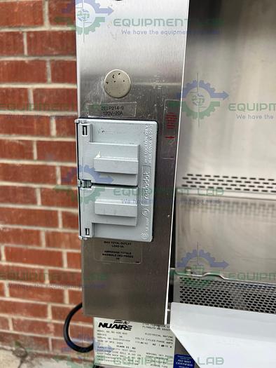  for parts or not working Nuaire  NU-430-600 Class II Type B2 Biological Safety Cabinet 6 Ft