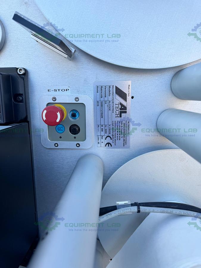 for parts or not working Sato S86 ex Print Engine w/ AL Tech Alcode Print and Apply Labelling Machine