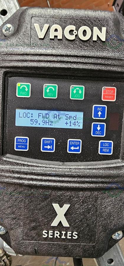 Used Neptune JD-5.1 Dual Direct Drive Portable Mixer on Stand w/ VFD