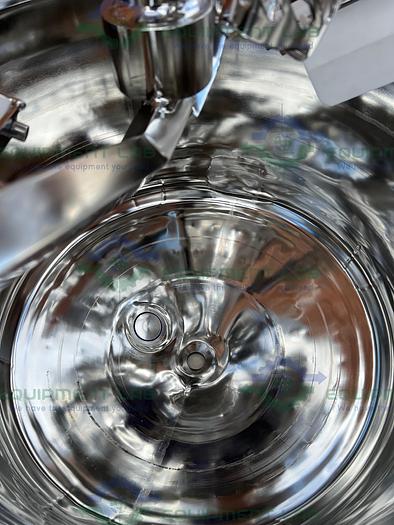 Used Paul Mueller  47-59 Liter Stainless Steel Jacketed Mixing Tank w/Scrape Agitation