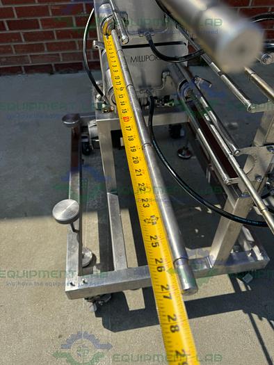 Used Millipore  Stainless Steel Pellicon 2 Cassette Filter Holder Stack of 8