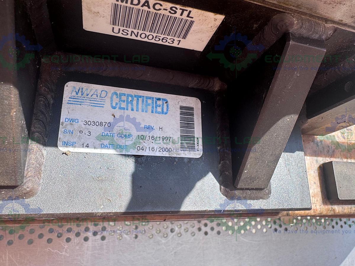 Used Starrett Grade B Toolroom Granite 24"x36"x6" w/ Compression Tester, Meteorology