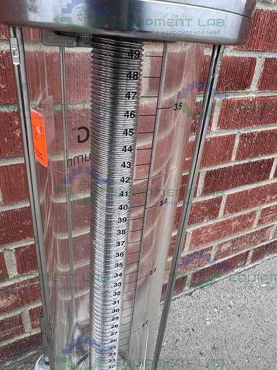 Used Cytiva / GE / Pharmacia BPG 100 / 500 Chromatography Column 4L