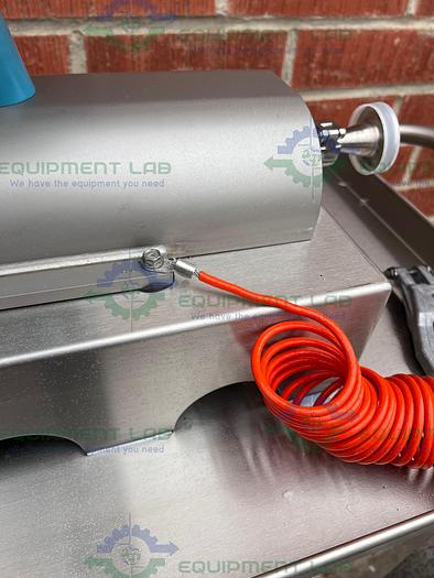 Used Endress + Hauser Promass 83 Mass FlowMeter w/ 1" Sanitary Fitting, Cart