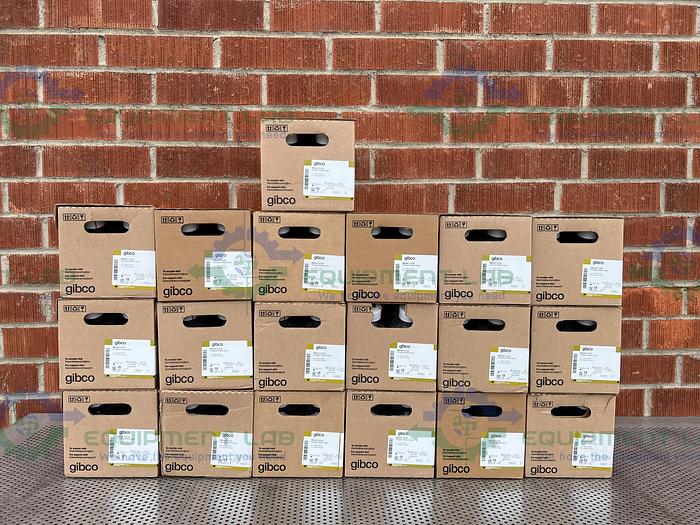 Used Box of 6 - Gibco  20012-043  Phosphate Buffered Saline PBS, pH 7.2, 1000 mL