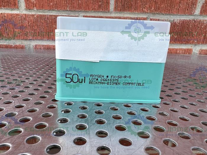 Lot of 7 - Axygen  FX-50-R-S 50 uL Clear Racked Pre Sterilized  96 Pipet Tips