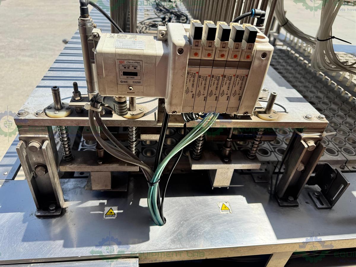 Used Stainless Steel High Production Automated Cup Filling Sealing Machine