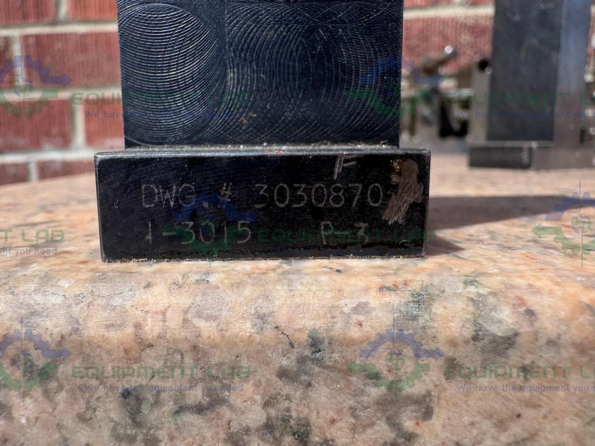 Used Starrett Grade B Toolroom Granite 24"x36"x6" w/ Compression Tester, Meteorology