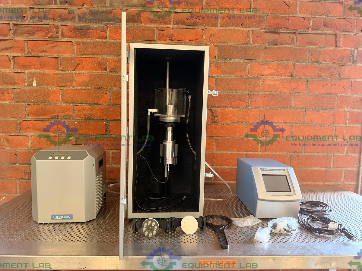 Used Qsonica Q700 MPX Sonicator Ultrasonic Homogenizer w/ ThermoCube Chiller