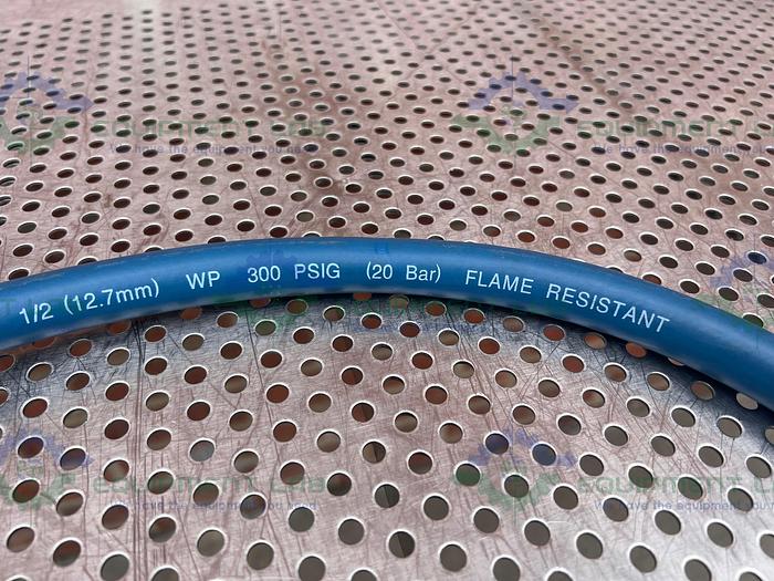 Used Swagelok  152" Chiller Hose w/ Swagelok Stainless Steel Push On 1/2" Hose Adapter