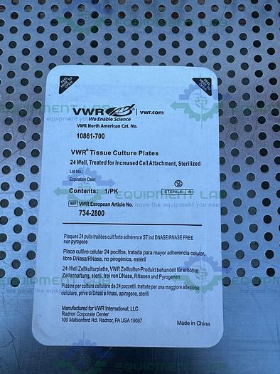 Case of 50 - VWR  10861-700 Tissue Culture Plates 24 Well, Sterilized