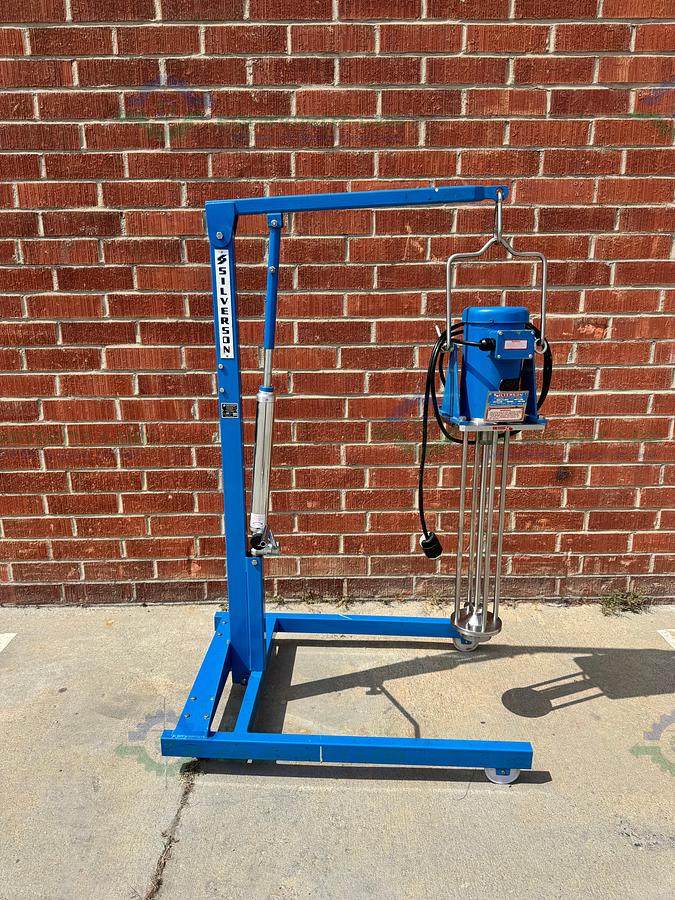 Used Silverson DX60 Homogenizer High Shear Batch Mixer w/  D Stand, 3 HP Motor