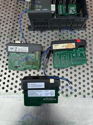 Used Automation Direct Logic 205 Koyo w/ DL250-1 CPU, H2-ECO M, F2-08DA-2 Modules