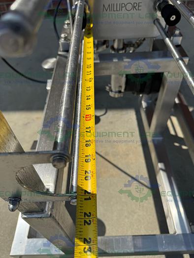 Used Millipore  Stainless Steel Pellicon 2 Cassette Filter Holder Stack of 8