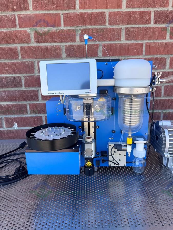 Used Biotage V-10 Touch Evaporation System Walk-up, Walk-away w/ Edwards 6 iC Pump