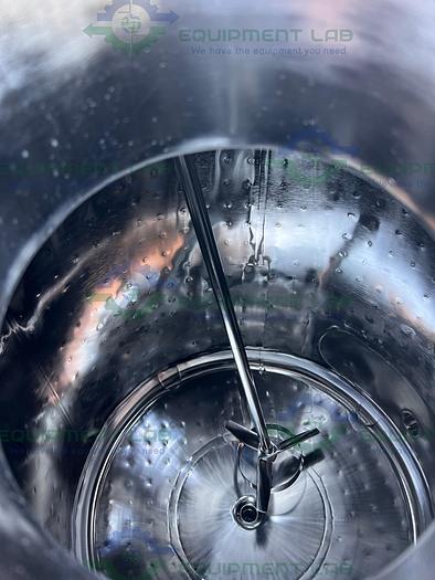Used Precision Stainless  400 Liter Stainless Steel Jacketed Reactor w/ Agitator