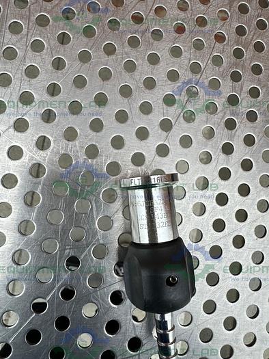 Used Lot of 3 - Fluid Line  In Line Diaphragm Valve w/ 1/4" Sanitary to Hose Fitting