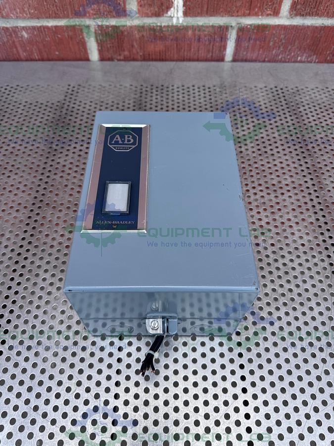 Used Allen Bradley 500-B0D940 Series B Contractor w/ Enclosure 7" x 10"x 6"