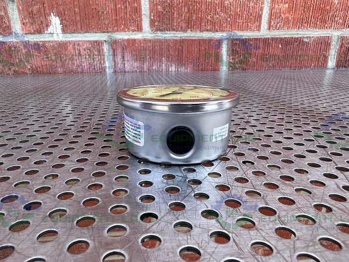 Winters Premium  Q825 Liquid Filled Pressure Gauge 63" x 1/4", 0-160 PSI