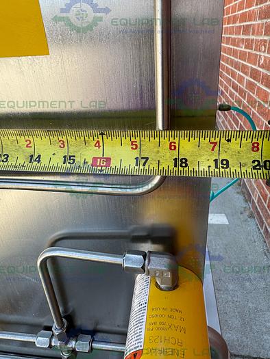 Used Pall Filtron Stainless Steel Cassette Filtration Skid  19" x 29"