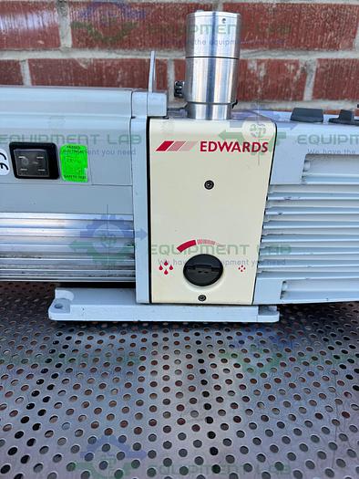 Used Edwards RV8 Rotary Vacuum Pump 1500/1800 RPM 110-120V